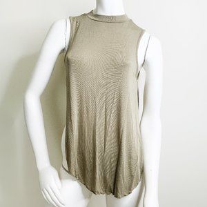 UO silence + noise olive muscle tee